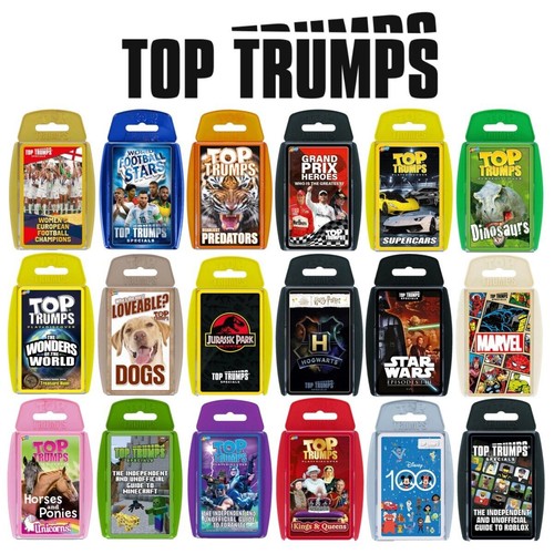 Top trumps various editions - top,