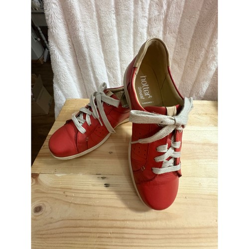 Hotter star red leather - hotter,