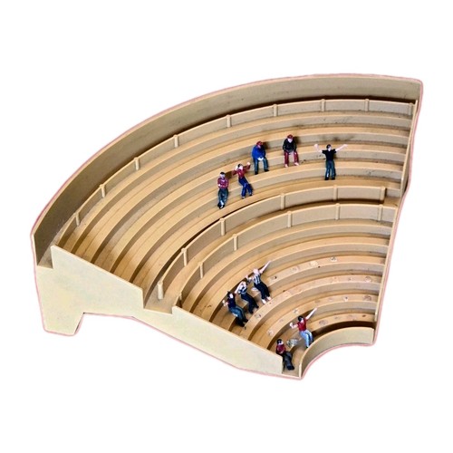 Subbuteo corner terrace - subbuteo, stand
