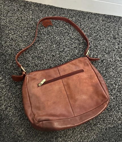 Gigi brown leather bag