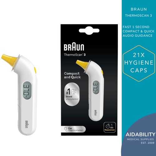 Braun thermoscan ear - thermoscan, 3