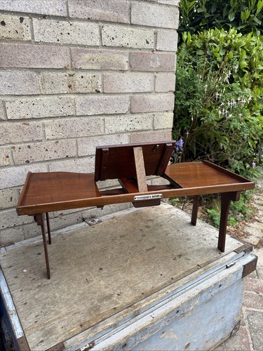 Antique serving tray bed - serving,