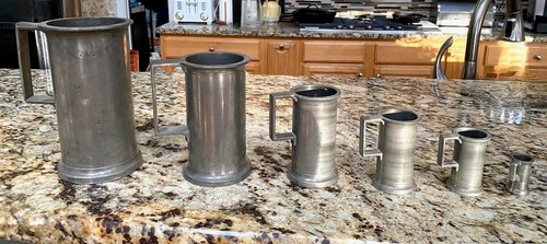 Antique pewter french - antique,