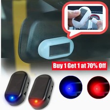 Solar Power Car LED Fake Dummy