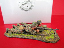 THOMAS GUNN SS134A WW2 GERMAN MG34 MACHINE GUN TEAM Painted Metal Figures