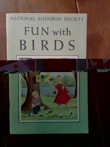 Fun with birds - fun, vintage