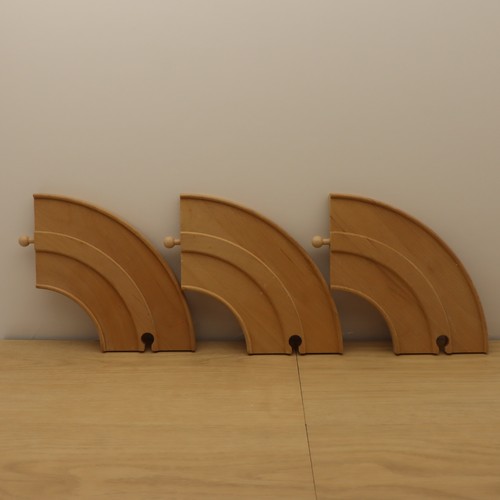 Wooden train track - wooden, 3