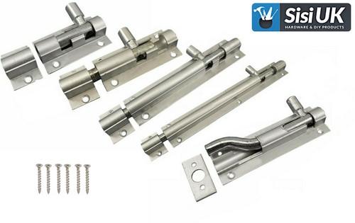 Slide barrel bolt bathroom - slide,