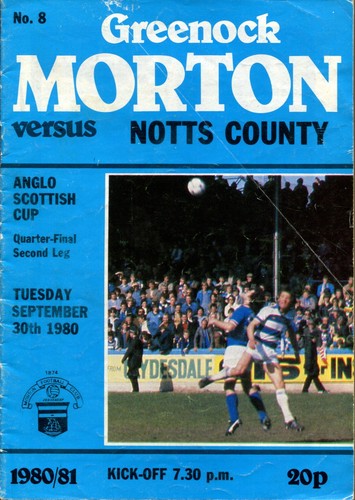 Greenock morton notts county - morton,