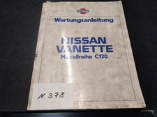 N378 Nissan Workshop Manual