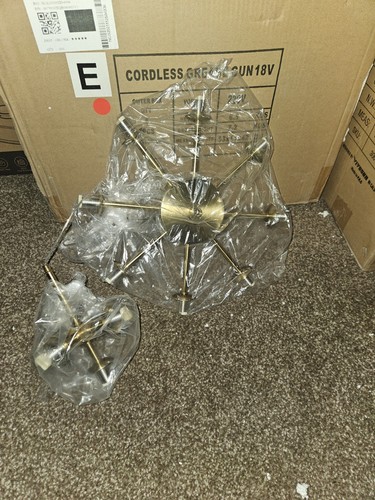 Modern brass light - modern, 12-light