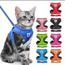 Pet Cat Harness Vest Walking