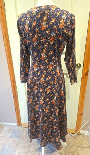 Vintage laura ashley navy - laura,