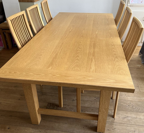Oak rectangular dining - oak,