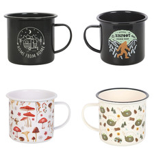 Camping Enamel Mug Selection