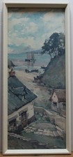 SMALL HARBOUR BRITTANY, Framed Costal Print after Nicholas Markovitch (A. MARC)