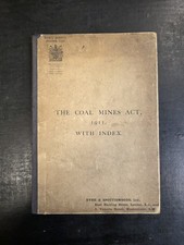 Antique Vintage 1911 The Coal