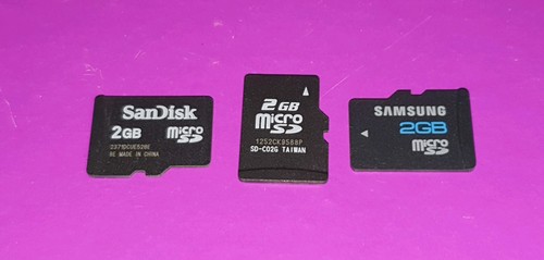 Three micro card - three,
