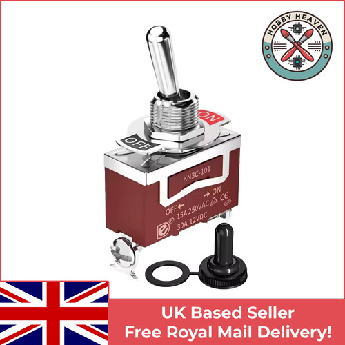 Off waterproof toggle - on,