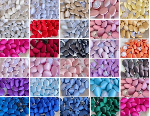 Coloured buttons fabric cloth - fabric,