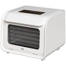 6 Tray Food Dehydrator with Adjustable Temperature, Timer, Freeze Dryer