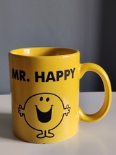 Mr Happy Mr Men Yellow Mug