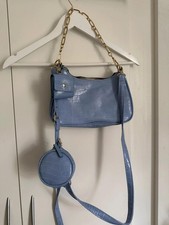 Blue & Gold Shoulder Bag with