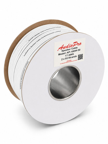 50m reel awg white - reel, 17