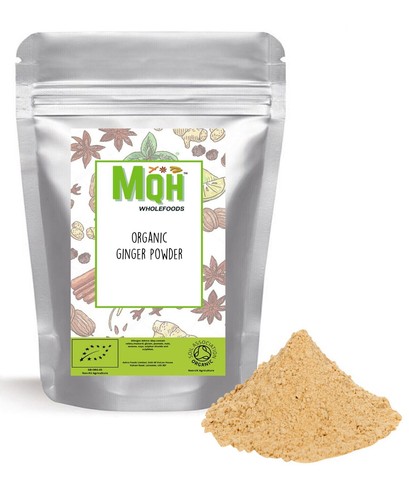 Organic ground ginger powder - ground,