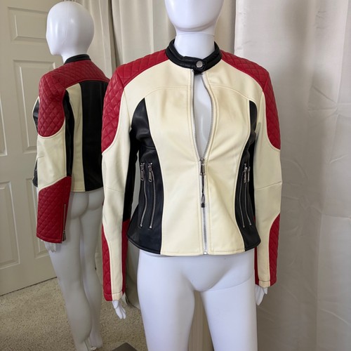 Zara colorblock faux leather - colorblock,