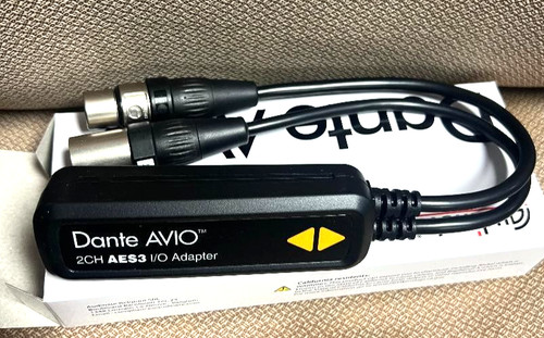 Dante avio channel aes3 - dante, 2