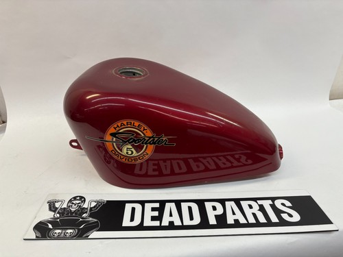 Harley red sportster peanut - harley,