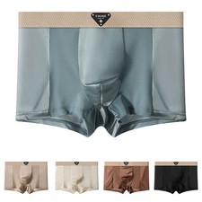Men's Thin Ice Silk Boxers