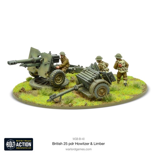 Bolt action british - 25, pdr