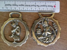 Vintage Brass Smiling Pixie