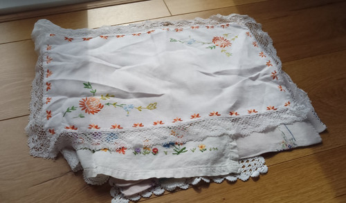 Vintage handmade hand stitched - handmade, hand-stitched
