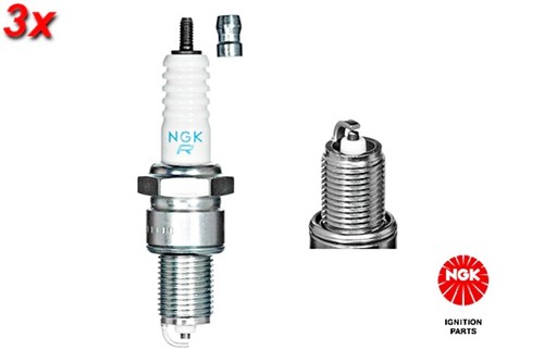 Spark plug ngk - 3x, fits