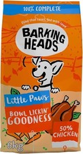 Barking Heads Little Paws Bowl Lickin' Goodness Chicken | 6kg Bag | Damaged 