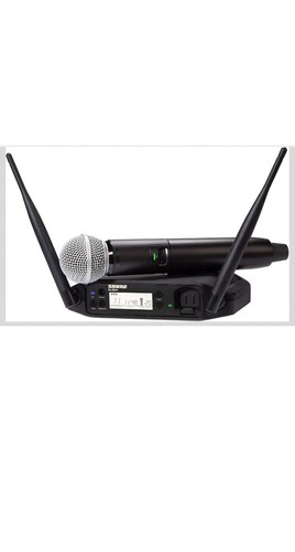 Shure glxd24 sm58 dual - shure,