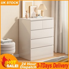 New！Warm White 4-Tier Chest