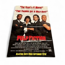 Vintage 1994 Pulp Fiction Movie Promo Poster 24x36in Quentin Tarantino Miramax
