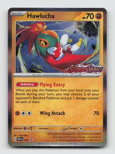 Hawlucha 007 svp - hawlucha, (prerelease)
