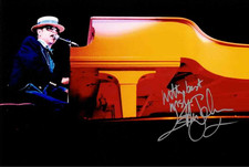 Elton John Signed Autographed