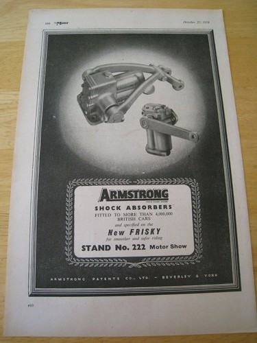 Armstrong shock absorbers - armstrong,