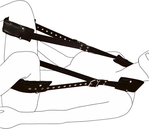 Bed bondage set - bondage,