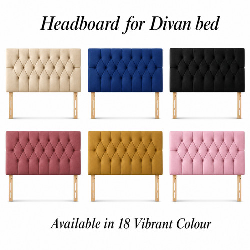 Chesterfield plush velvet - 24”chesterfield,