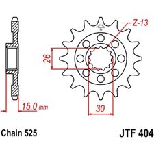 JT Sprockets Racing Sprocket