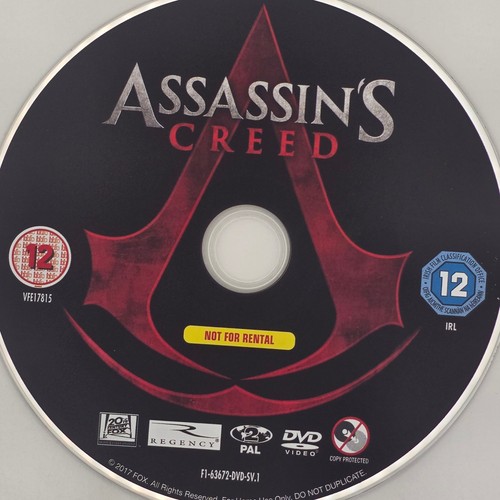 Assassin creed dvd - assassin's,