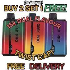 15k Puffs DUAL FLAVOUR GEEK
