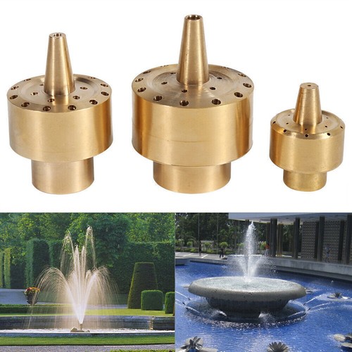Brass garden pond fountain - garden,